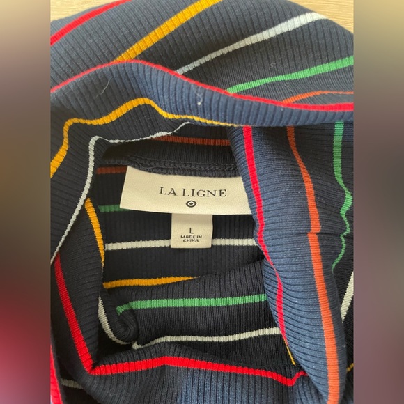 La Ligne striped turtleneck knitwear - size large - Picture 4 of 6